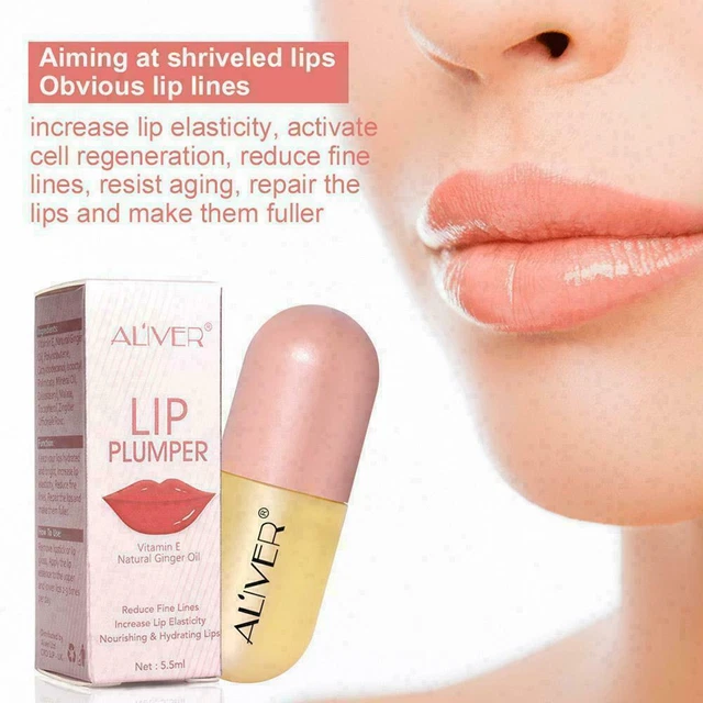 Lip Plumper Lips Enhancer Plumps Lips Balm Natural Care E For Fullers TIT A2B9