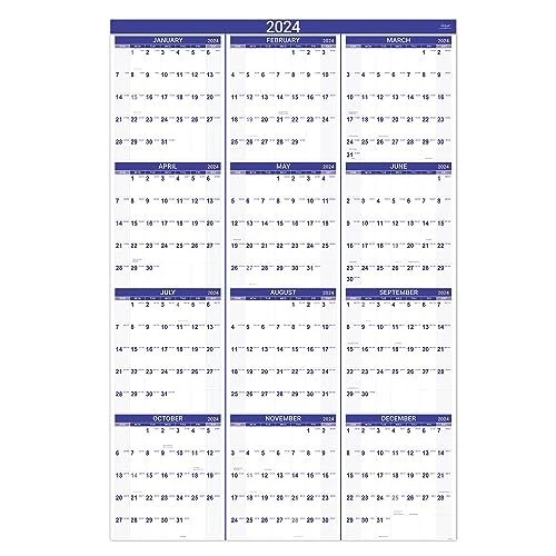 2024 YEARLY WALL Calendar Yearly Wall Calendar 2024, January 2024