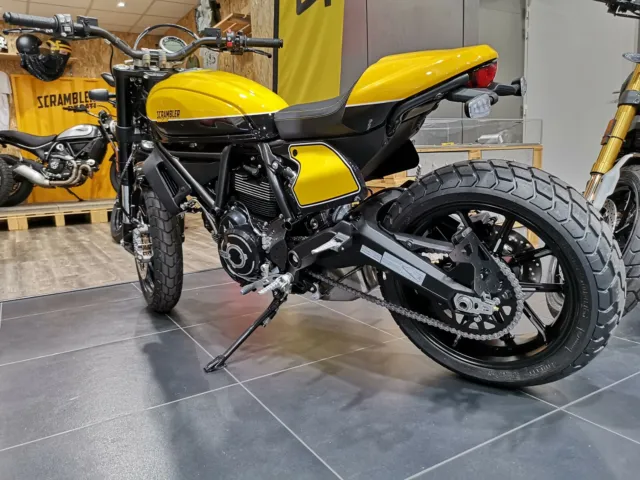 Halterung Kennzeichen Seiten- Ducati Scrambler 800 Komplett Drossel-