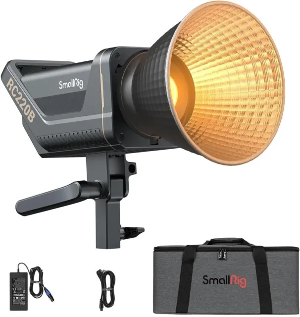 SmallRig RC 220B 220W Bi-Color LED Video Light 2700K-6500K 84500 Lux @3.3ft