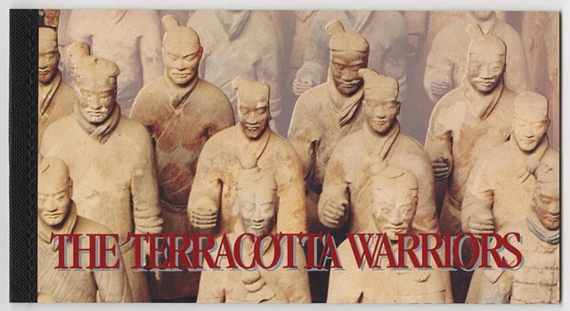 U.N. New York Scott #718 The Terracotta Warriors Complete Booklet. M.N.H.