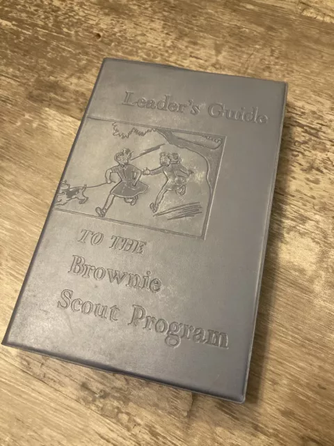 Vintage 1950 Girl Scout 'Leaders Guide to the Brownie Program' Handbook