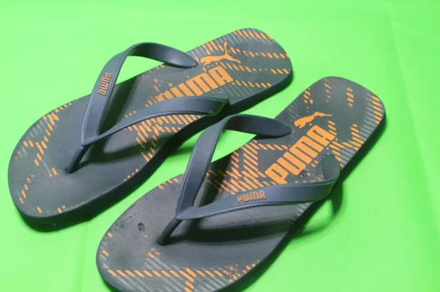 Puma  Orange Beach Flip Flop Thong Sandals Size 8-9