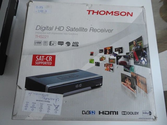 Récepteur Satellite Pro SODIELEC SDX700 – FM Et DAB, Occasion