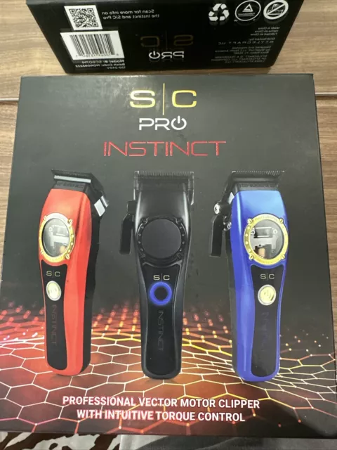 Gamma+  Stylecraft Instinct Cordless Clipper W/ Vector Motor & Intuitive Torque