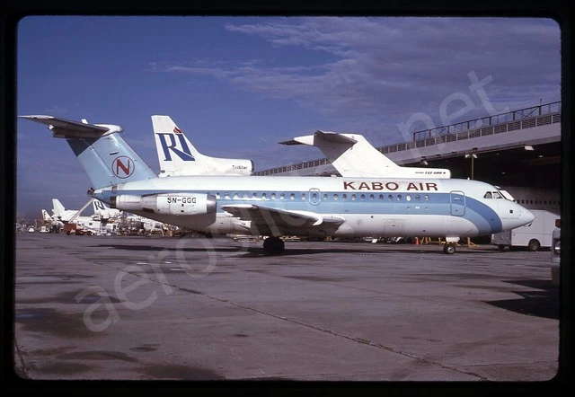 Kabo Air BAC 1-11 5N-GGG Oct 95 Kodachrome Slide/Dia A11