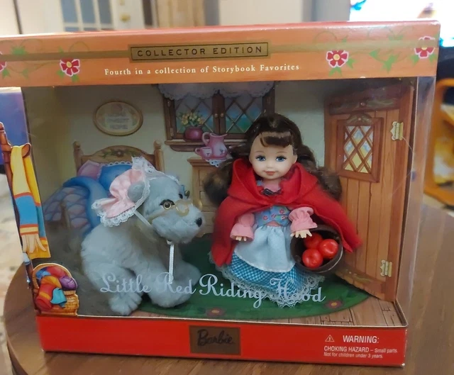 Mattel Barbie Kelly Doll Little Red Riding Hood Collector Edition