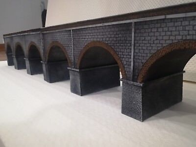 Vollmer VOLLMER 42565 Ponte ad arco 2 binari in metallo 300x110x97 mm HO 1:87 