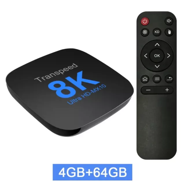 Tv Android Box Smart Box 4k 8k 4GB+64GB Speicher