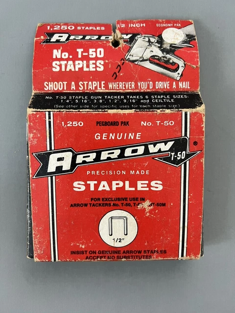 Vintage ARROW T-50 CT Staples