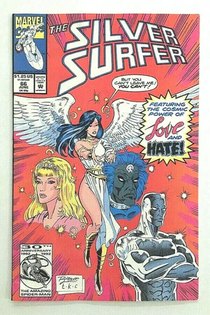 Marvel Silver Surfer 1992 #66 VF/NM unread bagged & boarded