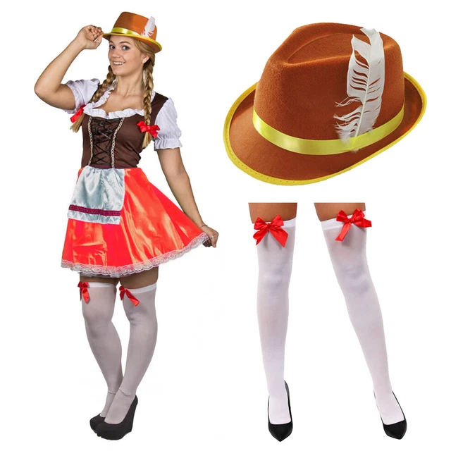 WOMENS OKTOBERFEST BEER Festival German Fancy Dress Bavarian Costumes Ladies  16.99 - PicClick UK