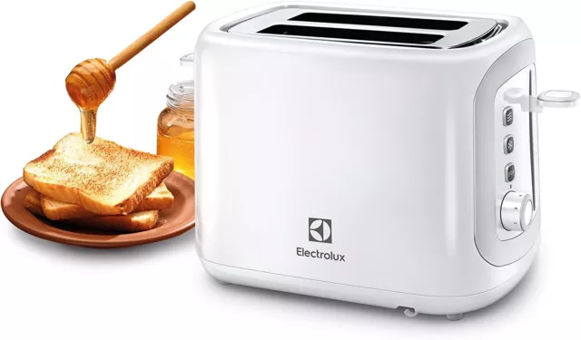 Electrolux Eat3330 Toaster Tostapane 2 Toast Fette 940W Con Griglia Scaldapanini