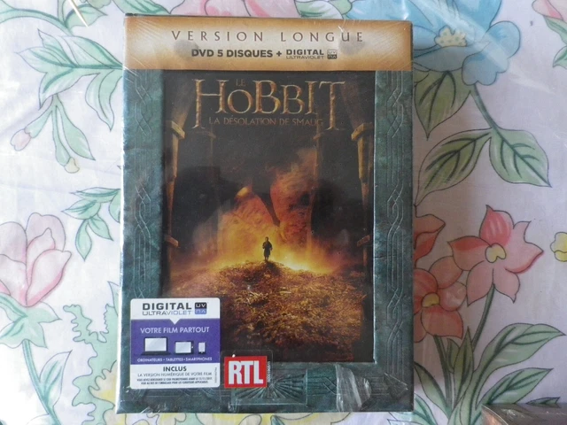 HOBBIT LA DESOLATION De Smaug Version Longue 5 Dvd Neuf Vf EUR 15,00