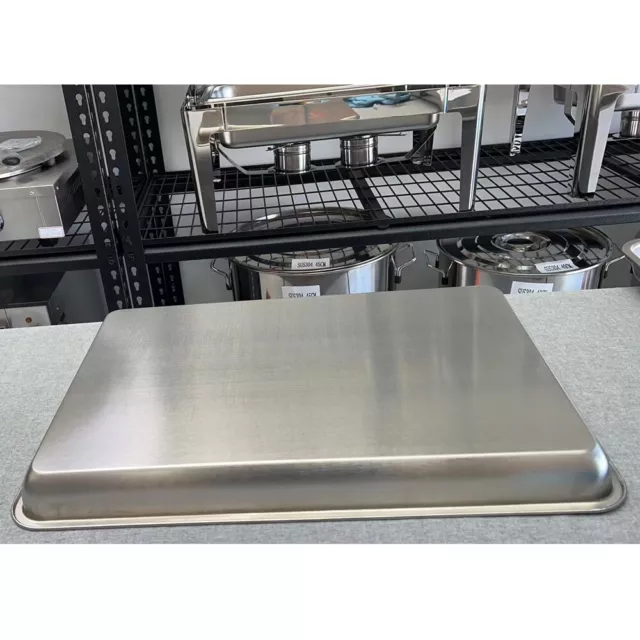 Stainless Steel  Trays 48MM  Cake Catering SS304 Baking Tray Food Serving