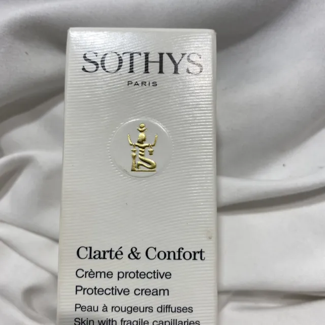 Sothys Clarte & Confort Protective Cream 1.69oz/50ml  New In Box