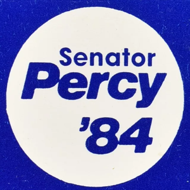 1984 Charles Harting Percy US Congress Senator Illinois Republican Party