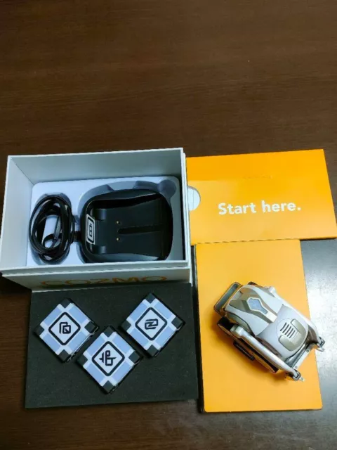 USED Takara Tomy COZMO Robot Charger Cubes Learning Robot Toy Anki Excellent+