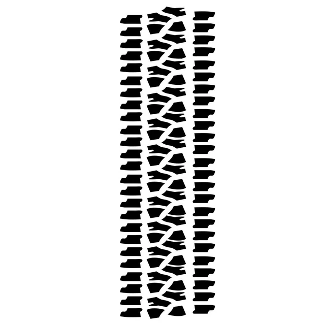 Tire Tread Graphics Vinyl Stickers for Car Body Hood Side Decal Accessories