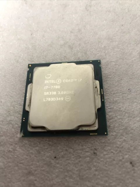 Intel Core i7 7700 CPU 3.6GHz (Turbo 4.2GHz) socket LGA 1151 #U 044