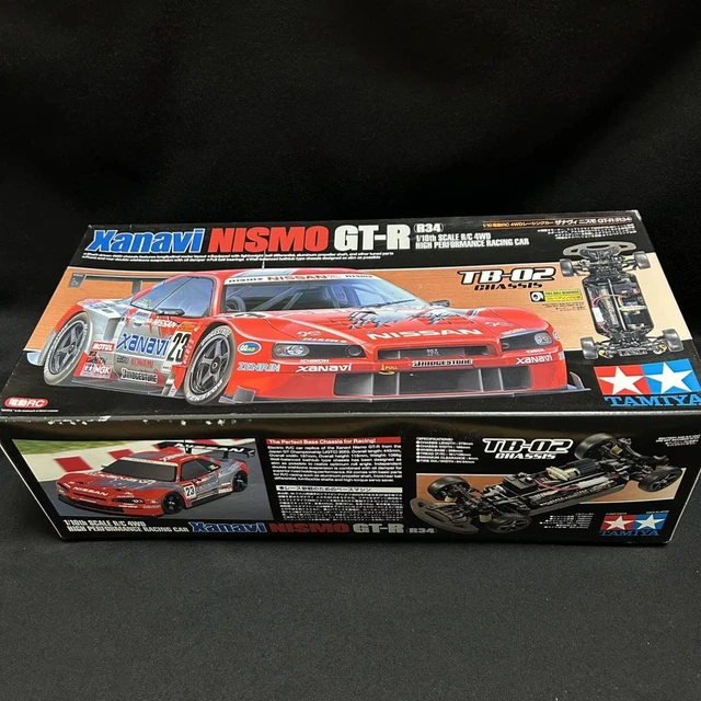 DISCONTINUED TAMIYA 1/10 Xanavi Nismo GtR R34 Tb02 Chassis £455.41
