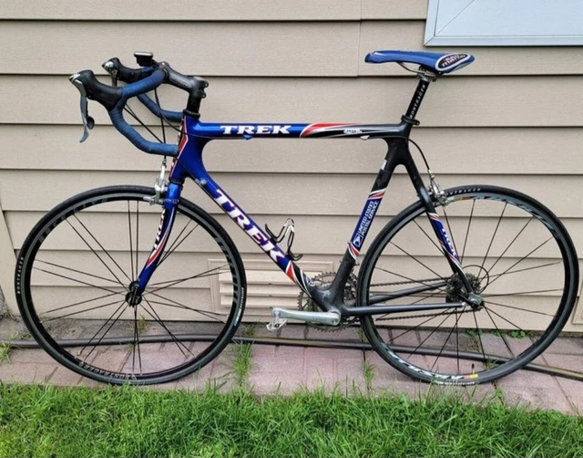 TREK USPS OCLV 120 Carbon Fiber Road Bicycle Lance Armstrong Size 62cm