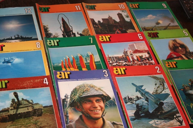 ar ARMEERUNDSCHAU - Soldatenmagazin Heft 1 -12 / 1977