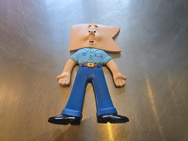 VINTAGE 1991 CHAMPION Auto Stores Champ Man Mascot Figure $9.99