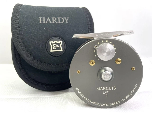 HARDY MARQUIS LWT 4 Fly Reel Lightweight design w/ Case