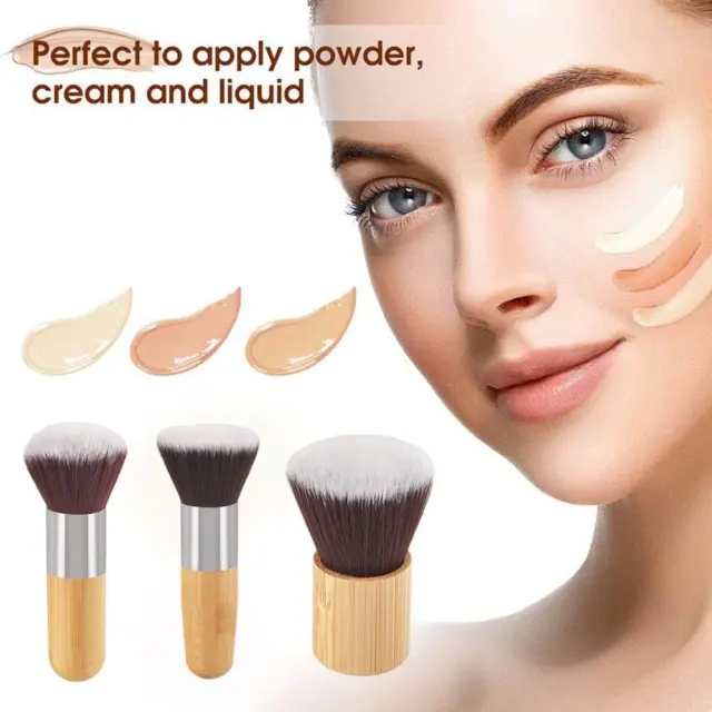 Makeup Brush Kabuki Face  Powder Liquid Cosmetics Foundation Tool