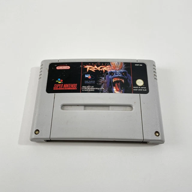 Super Nintendo Primal Rage EUR Bon état