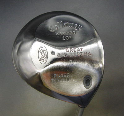 Callaway Big Bertha DRIVER IN TITANIO 9 ° Rigida Grafite Flex ALBERO GRANDE Grip/B 