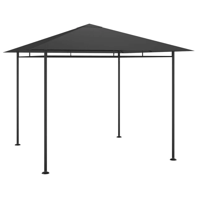Pavillon 3x3x2,7 m Anthrazit 180 g/m² EF J6484