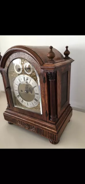 Bracket Clock Walnut Case C 1870