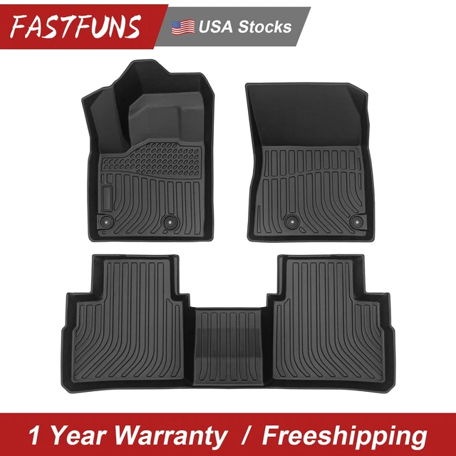 FIT 2021 2022 2023 2024 Nissan Rogue Floor Mats Liners AllWeather 3D