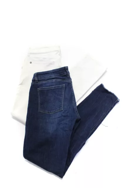 DL1961 Womens Angel Cigarette Emma Legging Jeans White Blue Size 26 Lot 2
