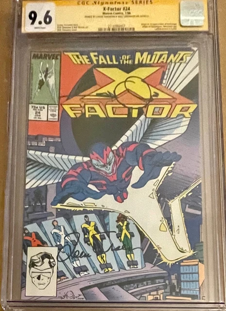 X-Factor #24 CGC SS 9.6 SIGNED Walter Louise Simonson Marvel 1st Archangel 1988