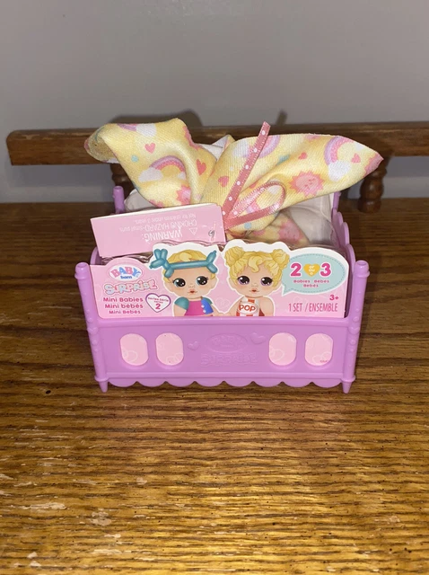 BABY BORN SURPRISE - MINI BABIES - SERIES 2 -TWINS OR TRIPLETS? New Sealed