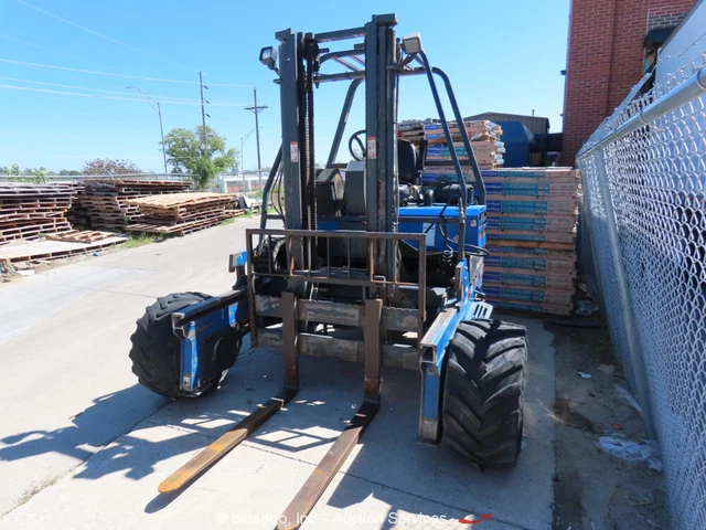 2006 Princeton PB50 5,000 lbs Rough Terrain Piggyback Forklift -Parts/Repair