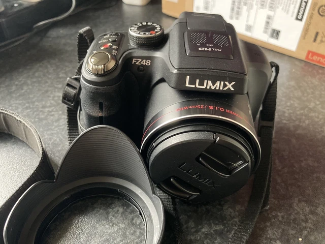PANASONIC LUMIX CAMERA DMC-FZ48 With Case And Strap