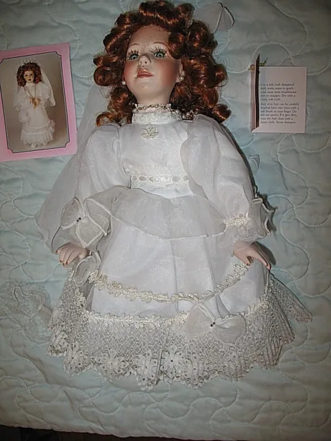 Paradise Galleries Theresa Porcelain Doll