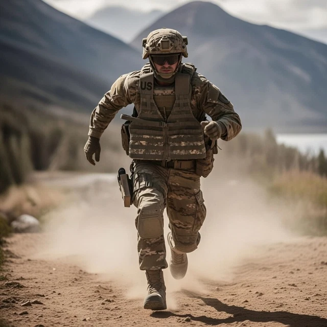 US Combat Tactique Armée de Terre Usmc Numérique Marpat Acu