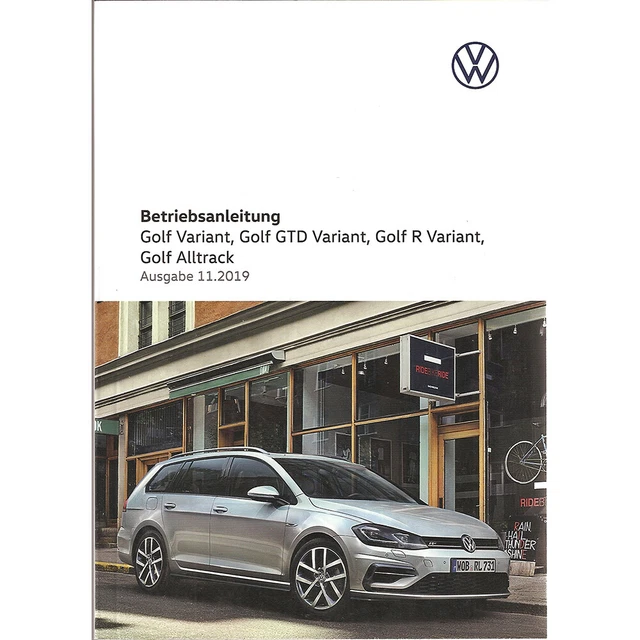 Vw Golf 7 Variant Bedienungsanleitung Deutsch Pdf
