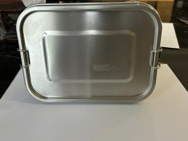 Metal Lunch Box/Tiffin Box With Clip Down Lid