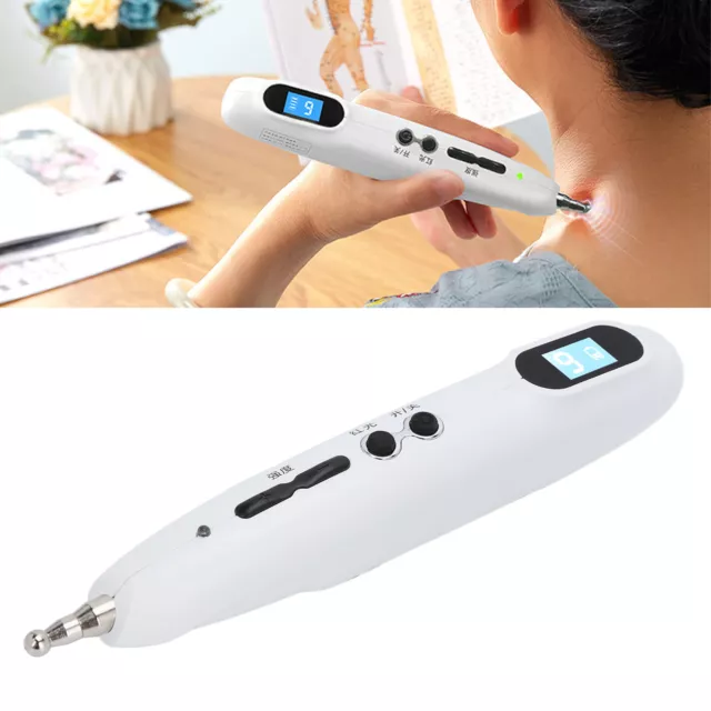 Electronic Acupuncture Pen Electric Meridian Body Massager Pain Relief Therapy