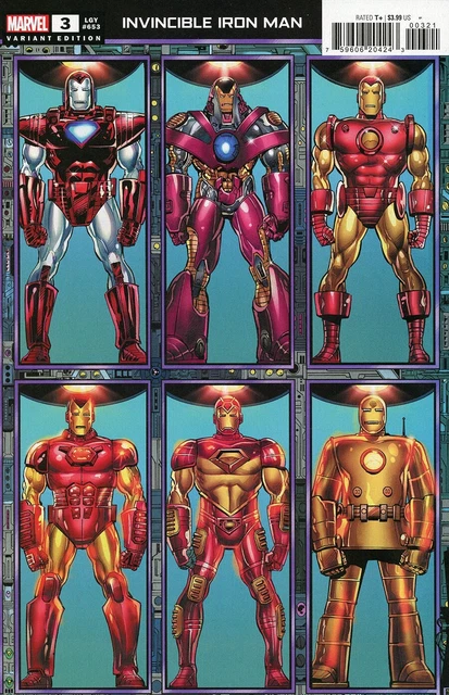 Invincible Iron Man #3 2023 Unread Bob Layton Variant Cover Marvel Comic
