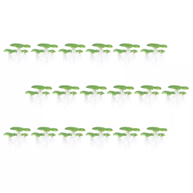 Artificial Floating Duckweed Water Plant for Aquarium Fish Tank Decoration