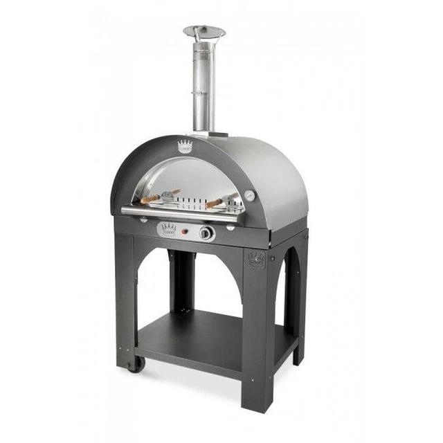 Four La Gaz CLEMENTI Pulcinella Toit Inox Chariot Camera 80x60 CM