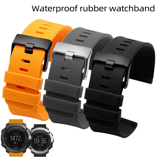 CINTURINO PER OROLOGIO impermeabile adatto per cinturino in gomma Suunto Traverse Alpha Sports Series EUR 23 63 PicClick IT