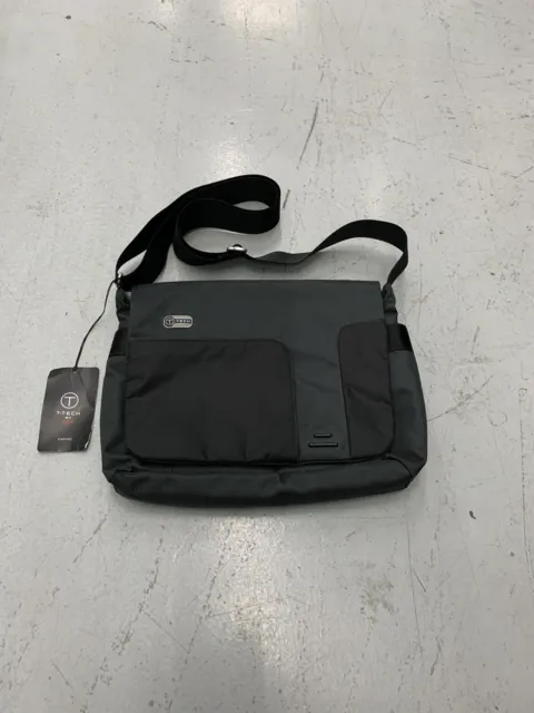 Tumi T Tech Slim Messenger Bag Ballistic Nylon Sling Crossbody Laptop Case